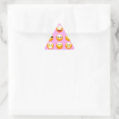 pastel roze emoji sticker (Tas)