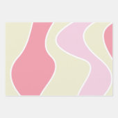 Pastel Roze en Blauw omslagpapier Inpakpapier Vel (Voorkant 2)