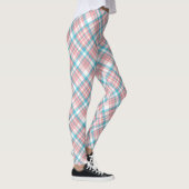 Pastel Roze en Blauw Speld Leggings (Rechts)
