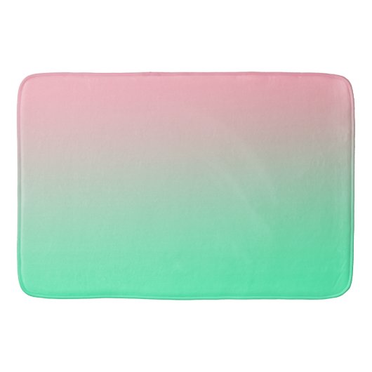 Pastel roze en bleek groen moeten altijd zichtbaar badmat (Voorkant)