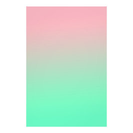 Pastel roze en bleek groen moeten altijd zichtbaar foto afdruk