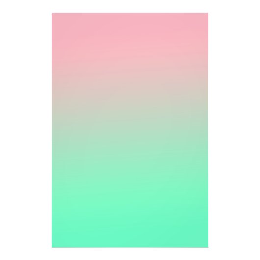 Pastel roze en bleek groen moeten altijd zichtbaar foto afdruk (Voorkant)