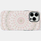 Pastel Roze en Groen Mandala Patroonontwerp Case-Mate iPhone Case (Achterkant (horizontaal))