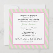 Pastel Roze en Groen Min Git Sweet Sixteen Kaart (Achterkant)