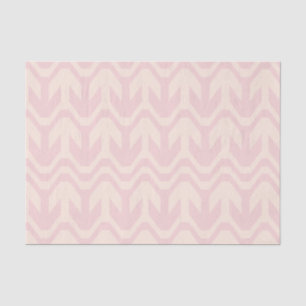 Pastel Roze en Paars verbindend Patroon Tissuepapier