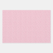 Pastel roze Feestdagen Favorieten Inpakpapier Vel (Voorkant 2)