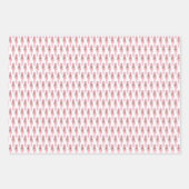 Pastel roze Feestdagen Favorieten Inpakpapier Vel (Voorkant)