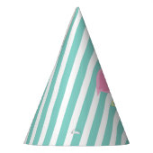 Pastel Roze Flamingo Zwembad Party Verjaardag Feesthoedjes (Links)