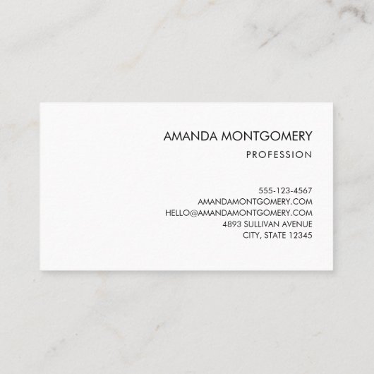 Pastel roze flamingo's groen patroon visitekaartje (Achterkant)