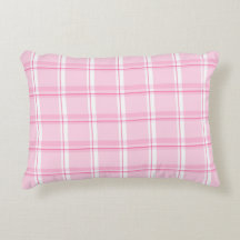 Pastel Roze Geruit