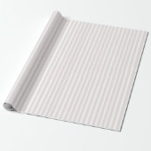 Pastel Roze Gestreept Cadeaupapier (Uitgerold)