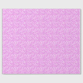Pastel roze glitter en sparkles cadeaupapier (Vlak)