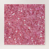 Pastel Roze Glitters Legpuzzel (Horizontaal)