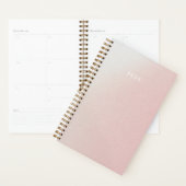 Pastel Roze Gradiënt Persoonlijke 2025 Planner (Display)