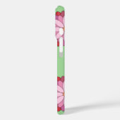 Pastel Roze Groen Aziatisch Medaillon Bloemen Case-Mate iPhone Case (Achterkant / Links)