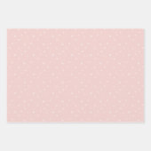 Pastel Roze Groen Geel Baby shower Inpakpapier Vel (Voorkant 3)