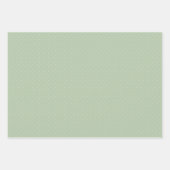 Pastel Roze Groen Geel Baby shower Inpakpapier Vel (Voorkant)