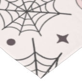 Pastel Roze Halloween Naadloos Patroon (5) Tafelkleed (Gekanteld)