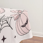 Pastel Roze Halloween Naadloos Patroon (5) Tafelkleed (Voorbeeld)