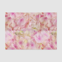 Pastel Roze Hortensia Tissuepapier