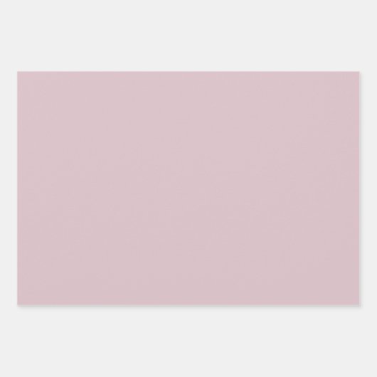 Pastel Roze Inpakpapier Vel (Voorkant)
