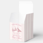 Pastel Roze Kant Ondergoed Bruidsdouche Dessert Bedankdoosjes (Geopend)