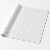 Pastel roze kleine pooldop cadeaupapier (Uitgerold)