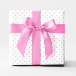 Pastel Roze Kleine Stippen Cadeaupapier