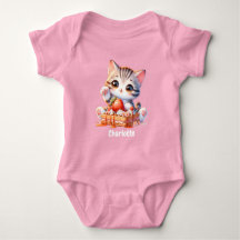 Pastel Roze Knuffel Kat Met Dessert Wafels