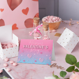 Pastel Roze kribble Hartelijk gefeliciteerd met Fi Feestdagen Kaart