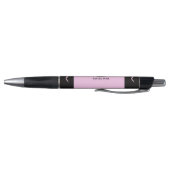Pastel Roze Krijtje Wrap Monogram Naam Pen (Bodem)