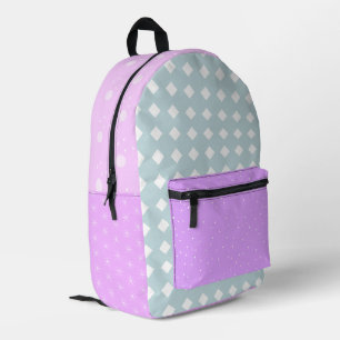 Pastel roze lavendel esthetische rugzak