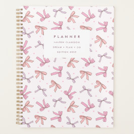 Pastel Roze & Lila Strik Planner