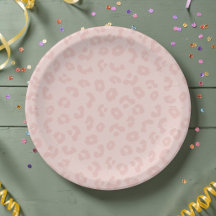 Pastel Roze Luipaardprint Wild One Feest
