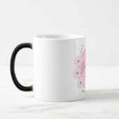 Pastel Roze Madeliefjeskrans Magische Mok (Links)