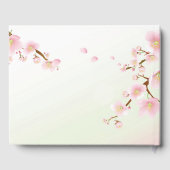 Pastel Roze Magnolia Lente Blossom Gastenboek (Achterkant)