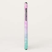 Pastel Roze & Mint Bokeh Glitter Case-Mate iPhone Case (Achterkant/links)