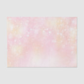 Pastel roze moderne mousserende achtergrond tissuepapier (Voorkant)