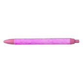 Pastel Roze Mozaïek, Blauwe Inkt Pen (Voorkant)