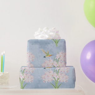 Pastel Roze Orchideeën Bloemig  Cadeaupapier
