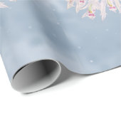 Pastel Roze Orchideeën Bloemig  Cadeaupapier (Rol Hoek)