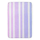 Pastel Roze Paars Blauwe Verfkwast  Badmat (Voorkant Verticaal)