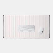 Pastel roze, pastel roze, strepen bureau mat (Keyboard & Muis)