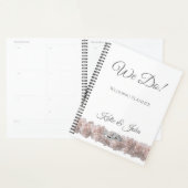 Pastel roze pioen dromen- Wedding-Planner Planner (Display)