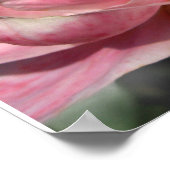 Pastel Roze Poster Afdrukken (Hoek)