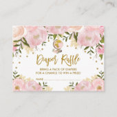 Pastel roze reisavontuur Baby luidere rotatie Informatiekaartje (Voorkant)