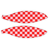 Pastel Roze Rood Geruit Checkerboard  Basketbal (Panelen)