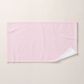 Pastel Roze Roos Effen Kleur Bad Handdoek (Handdoek)