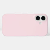 Pastel Roze Roos Effen Kleur Case-Mate iPhone Case (Achterkant (horizontaal))