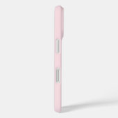 Pastel Roze Roos Effen Kleur Case-Mate iPhone Case (Achterkant / Rechts)